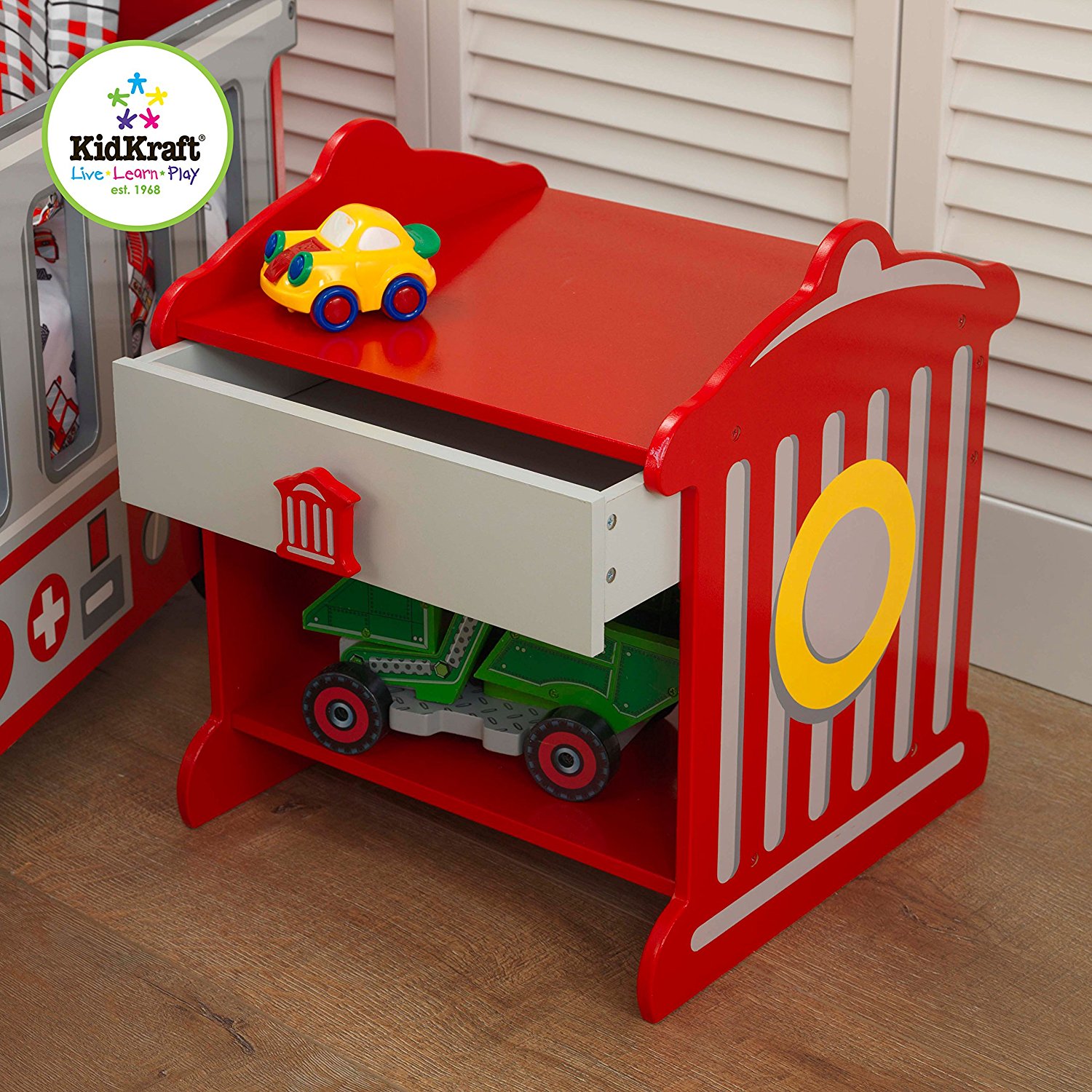 Прикроватный столик - Пожарная станция Fire Hydrant Toddler Table  